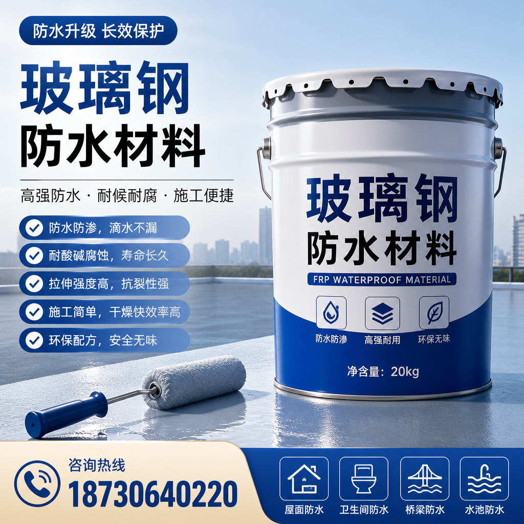 专家解析:玻璃钢防水材料的市场前景分析在 襄阳