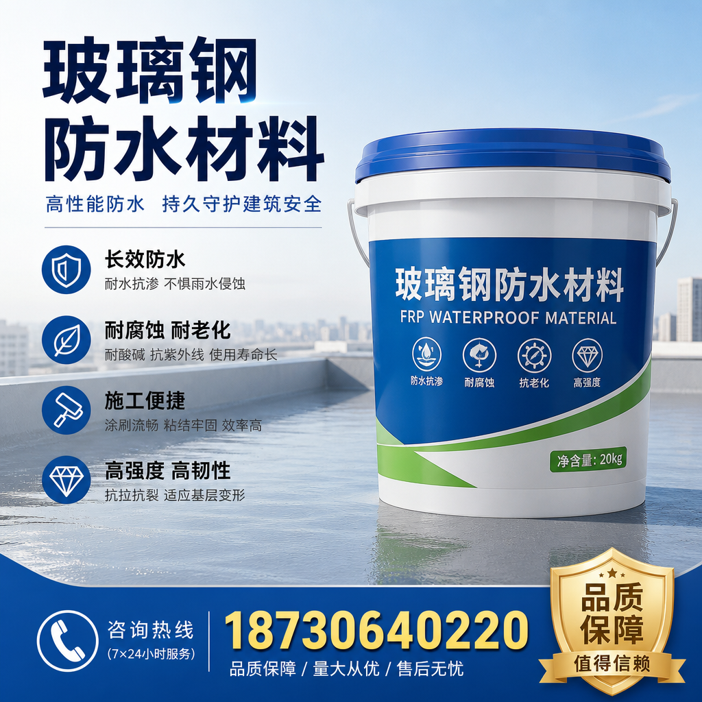 专家解析:玻璃钢防水材料的市场前景分析在 襄阳